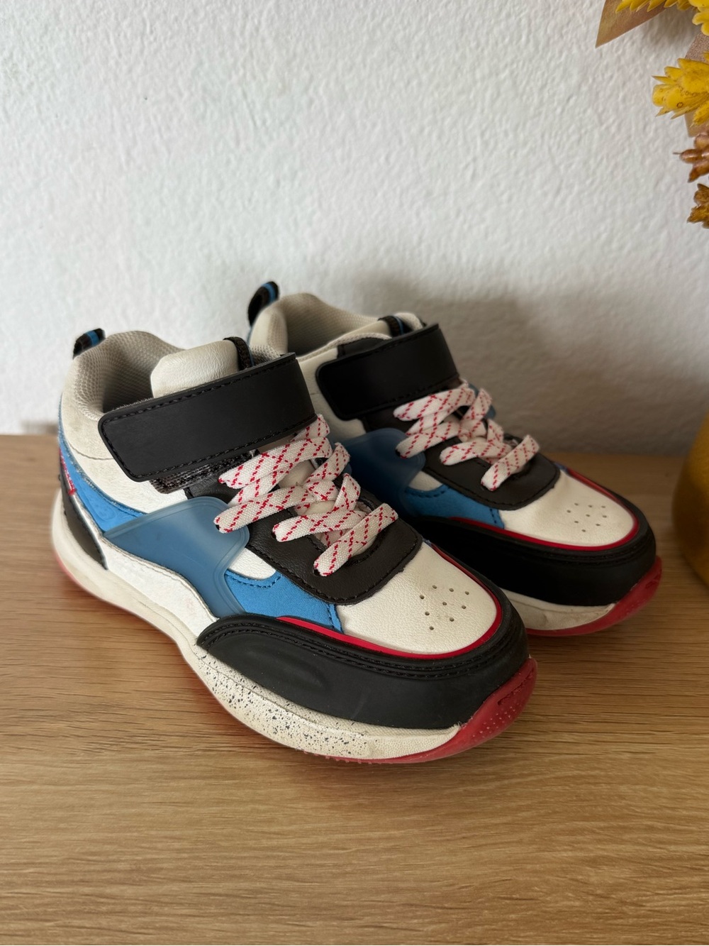 Zara Athletic Sneakers Shoes Velcro strap Size 24 or 7.5 US